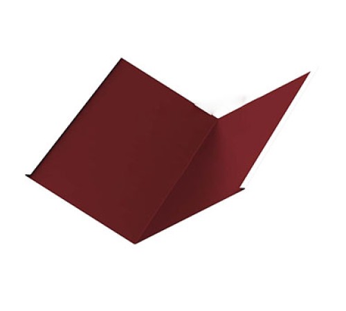 Планка ендовы нижняя 298х298х2000-0,5 Norman RAL3011