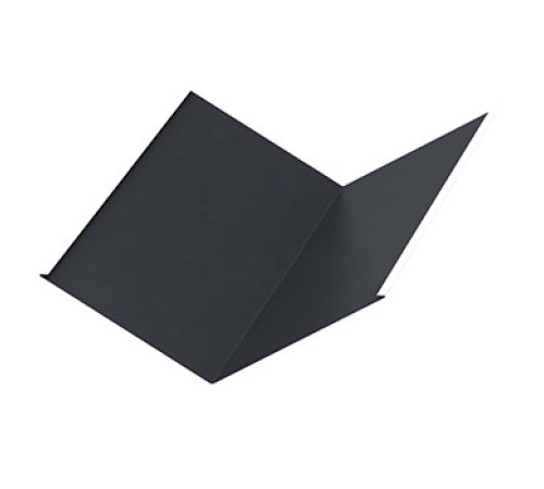 Планка ендовы нижняя 298х298х2000-0,5 Призма RAL7024