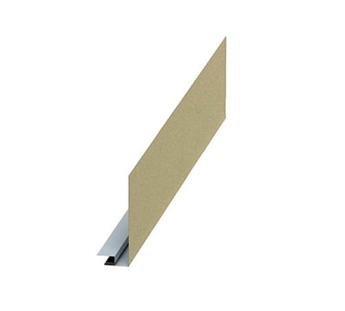 Планка карнизного свеса сложная 185х50х2000-0,5 Norman RAL1014