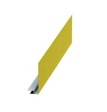 Планка карнизного свеса сложная 185х50х2000-0,5 Norman RAL1018