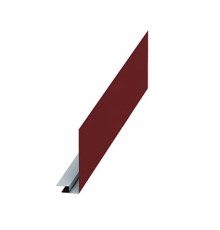 Планка карнизного свеса сложная 185х50х2000-0,5 Norman RAL3011