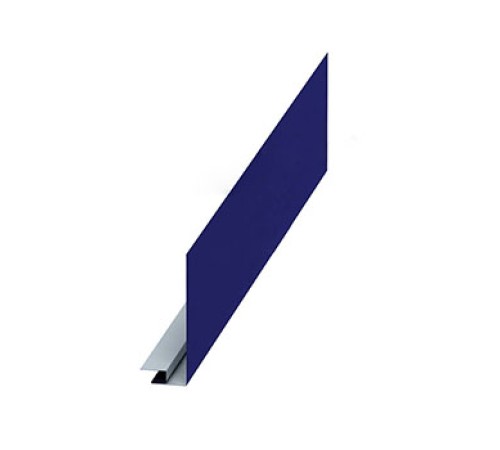 Планка карнизного свеса сложная 185х50х2000-0,5 Norman RAL5002