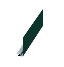 Планка карнизного свеса сложная 185х50х2000-0,5 Norman RAL6005