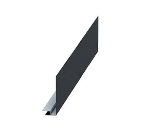 Планка карнизного свеса сложная 185х50х2000-0,5 Norman RAL7024