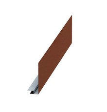 Планка карнизного свеса сложная 185х50х2000-0,5 Norman RAL8004