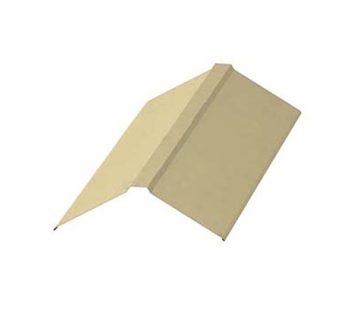 Планка конька плоского 190х190х2000-0,5 Norman RAL1014