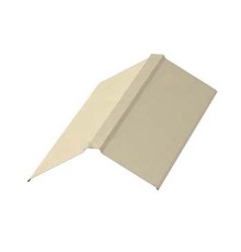 Планка конька плоского 190х190х2000-0,5 Norman RAL1015