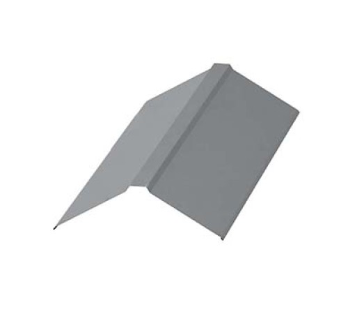 Планка конька плоского 190х190х2000-0,5 Norman RAL7004