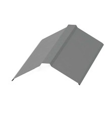 Планка конька плоского 190х190х2000-0,5 Norman RAL9006