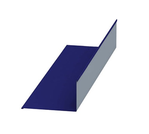 Планка примыкания верхняя 250х147х2000-0,5 Norman RAL5002