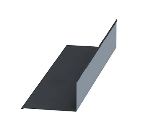 Планка примыкания верхняя 250х147х2000-0,5 Norman RAL7024