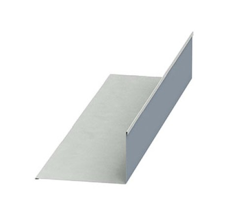 Планка примыкания верхняя 250х147х2000-0,5 Norman RAL9003