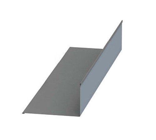 Планка примыкания верхняя 250х147х2000-0,5 Norman RAL9006