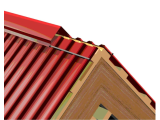 Новинка! Конек и ендова фигурные! 