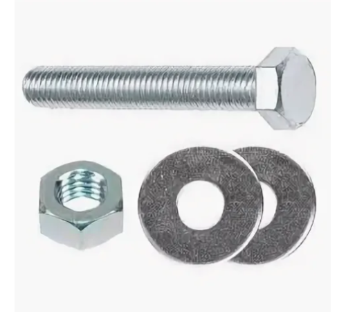 Купить комплект крепежа для винтовых свай М12х35 / шайба, гайка / ОЦ 