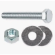 Купить комплект крепежа для винтовых свай М12х35 / шайба, гайка / ОЦ 