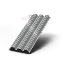Профнастил Н90-945-0.7 RAL9006 Полиэстер