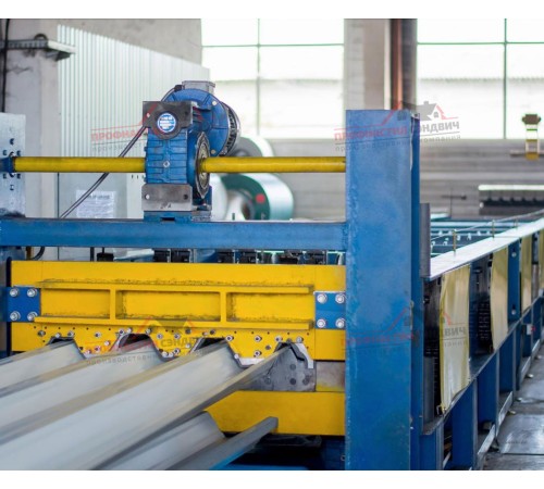 Купить профнастил Н90-945-0.7 RAL9006 Полиэстер 