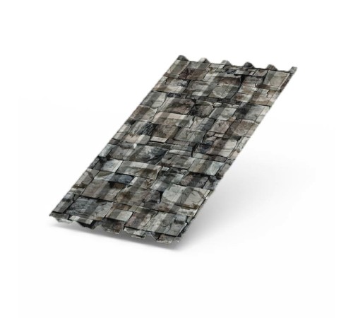 Купить профнастил С44-0.5, Ширина-1100, ECOSTEEL Белый Камень 