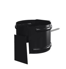 Держатель трубы D100-0.6 (на кирпич) Пурман двусторонний RAL9005