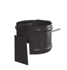 Держатель трубы D100-0.6 (на кирпич) Пластизол двухсторонний RR32