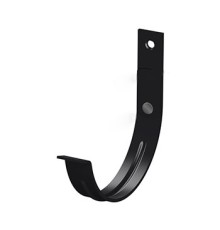 Держатель желоба карнизный D125х132-3 Порошковая окраска RAL9005