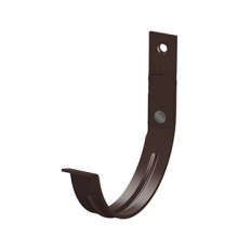 Держатель желоба D125х280-3 GS Порошковая окраска RAL8017