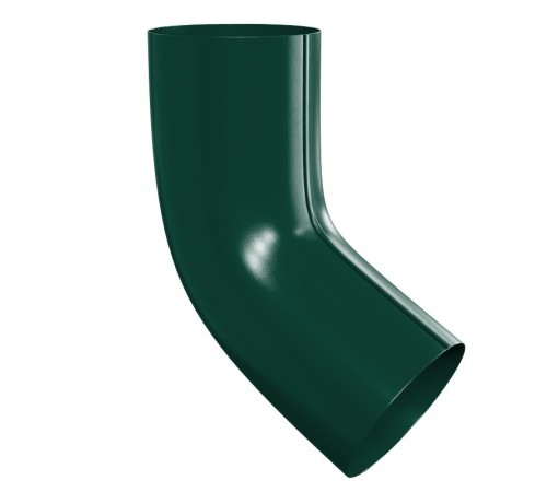 Купить колено сливное D100-0.6 Пластизол двухсторонний RAL6005 