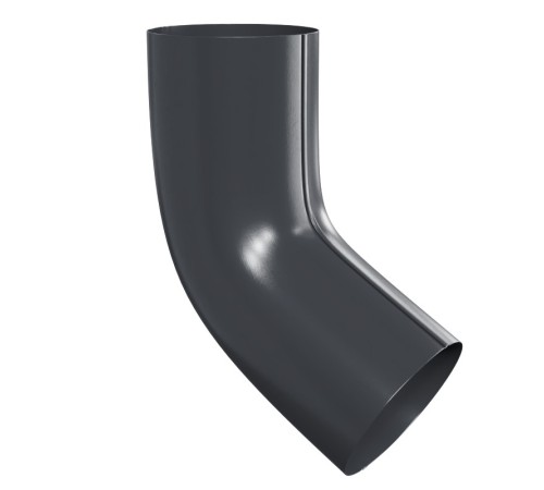 Купить колено сливное D100-0.6 Пластизол двухсторонний RAL7024 