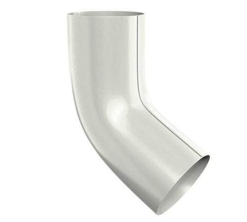 Купить колено сливное D100-0.6 Пластизол двухсторонний RAL9010 