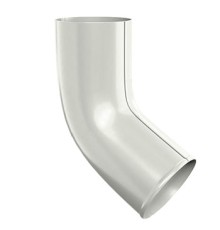 Колено сливное D90х60°-0.6 GS Высокопрочный полиэстер двусторонний RAL9010