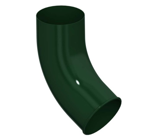 Купить колено трубы D100-0.6 Пластизол двухсторонний RAL6005 