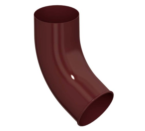 Купить колено трубы D100-0.6 Пластизол двухсторонний RAL8017 