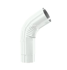 Колено трубы D150-0.5 Полиэстер RAL9003