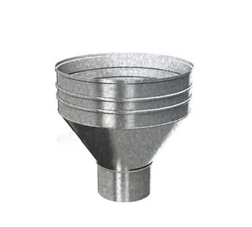 Купить желоб водосточный D185х3000-0.5 Оцинкованный Без цвета 