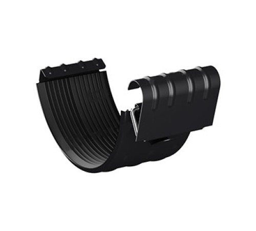 Купить соединитель желоба D125-0.6 Пурман двусторонний RAL9005 