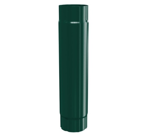 Купить трубу соединительную D100х1000-0.5 Пластизол двухсторонний RAL6005 