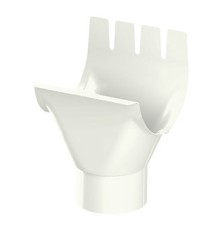 Воронка выпускная D125/100-0.6 Пластизол двухсторонний RAL9010