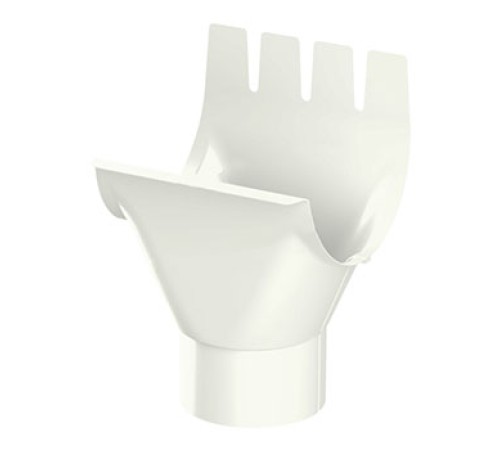 Купить воронку выпускную D125/100-0.6 Пластизол двухсторонний RAL9010 