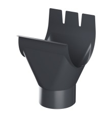 Воронка выпускная D150/100-0.6 Пластизол двухсторонний RAL7024