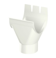 Воронка выпускная D150/100-0.6 Пластизол двухсторонний RAL9010