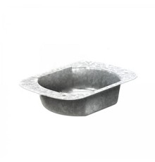 Воронка выпускная 76х102-0.5 Оцинкованный Без цвета