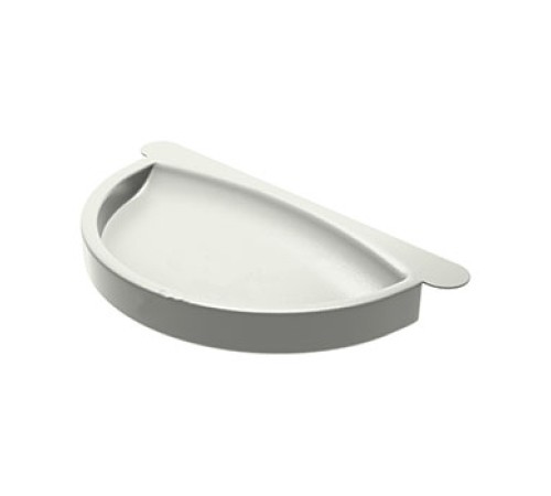 Купить заглушку желоба D150-0.6 Пластизол двухсторонний RAL9010 