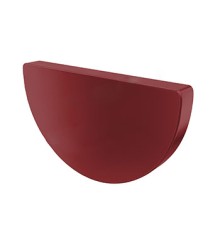Заглушка желоба D185-0.5 Полиэстер RAL3011