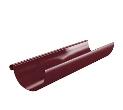 Купить желоб водосточный D125х3000-0.5 Пластизол двухсторонний RAL3005 