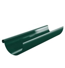 Желоб водосточный D150х3000-0.5 Пластизол двухсторонний RAL6005