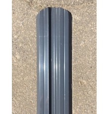 Штакетник металлический М-образный-0.5(а), 10х95, Края завальцованные, Полиэстер двухсторонний