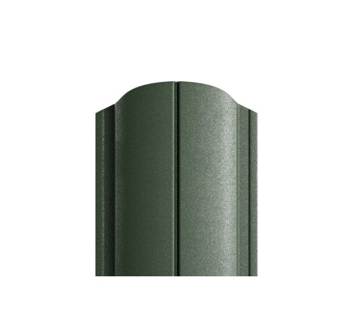 Штакетник металлический С-образный-0.45, 19х126, Края завальцованные, Viking RAL6007