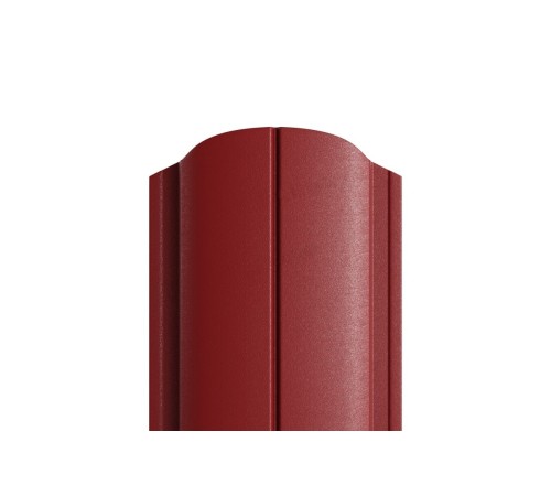 Штакетник металлический С-образный-0.5, 19х126, Края завальцованные, Norman RAL3011