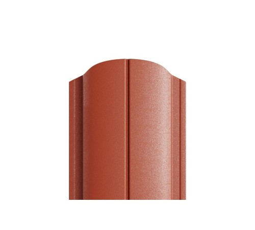 Штакетник металлический С-образный-0.5, 19х126, Края завальцованные, Viking E RAL8004